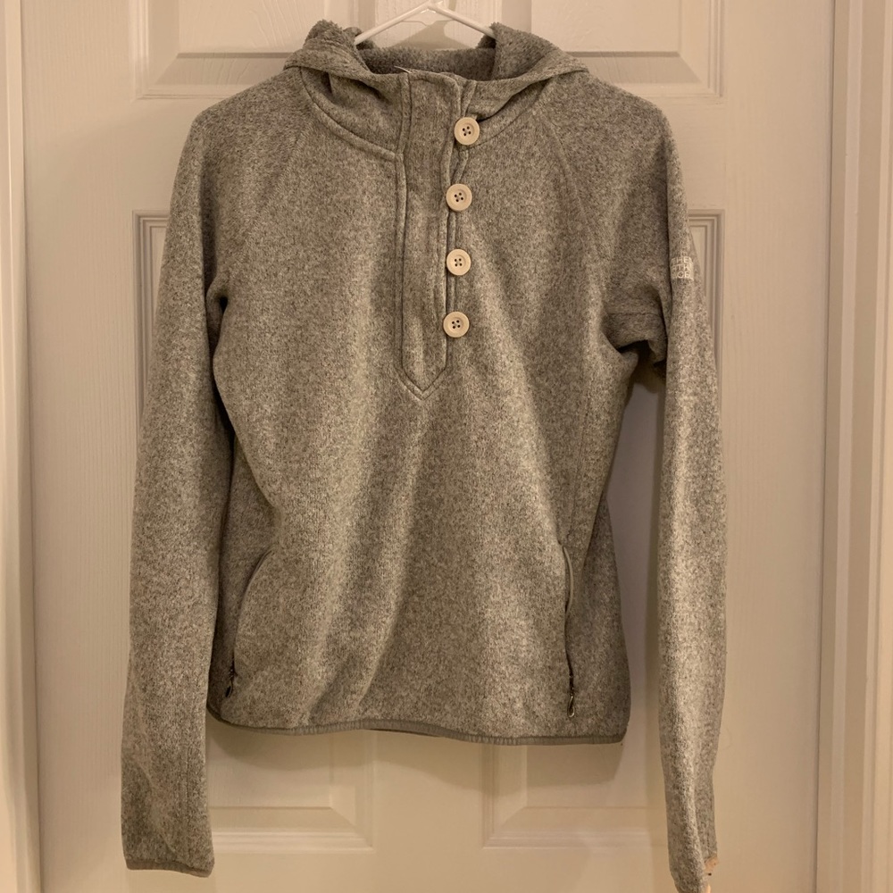 The North Face quarter zip fleece